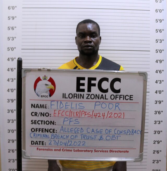 EFCC arrests fraudster who duped Emir N33.3m Fraduster
