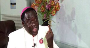 Kukah to Presidency: Aisha disagrees with Buhari’s policies Priests, Bishop Kukah, Aisha, Kukah