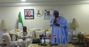 Fayemi consults Gombe gov, says Nigeria in difficult times Fayemi
