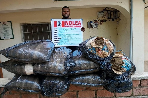 Arrested drug dealer NDLEA