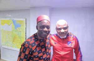PHOTOS: Soludo visits detained IPOB leader, Kanu Soludo, Kanu