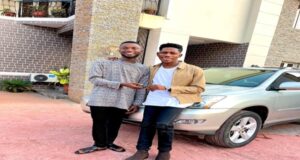 Singer Moses Bliss gifts colleague new car on birthday Moses Bliss