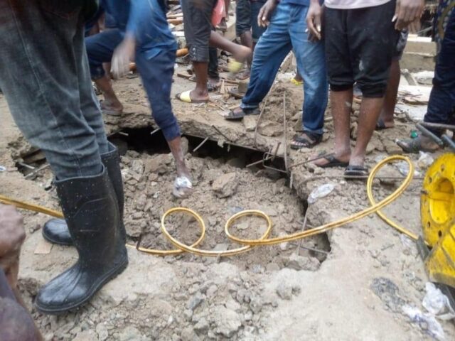 Survivors in Lagos building collapse hit 3 Rescued, Lagos building