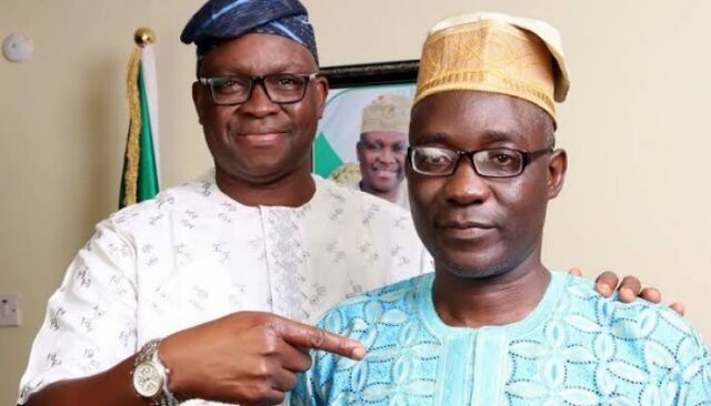 Fayose tackles ex-deputy, says accusation regrettable Fayose