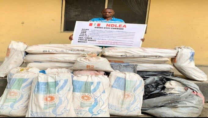 Arrested drug dealer Abia