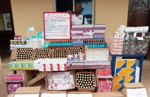 Customs, NAFDAC, NDLEA destroy 48 containers of fake drugs Tons of tramadol