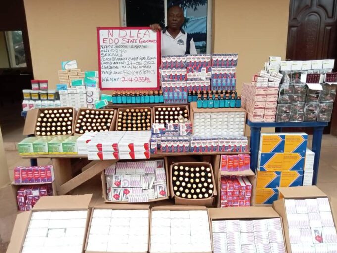 Arrested tramadol dealer Tons of tramadol