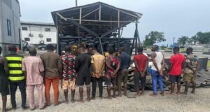 EFCC grills 13 suspected oil thieves in Rivers Oil thieves