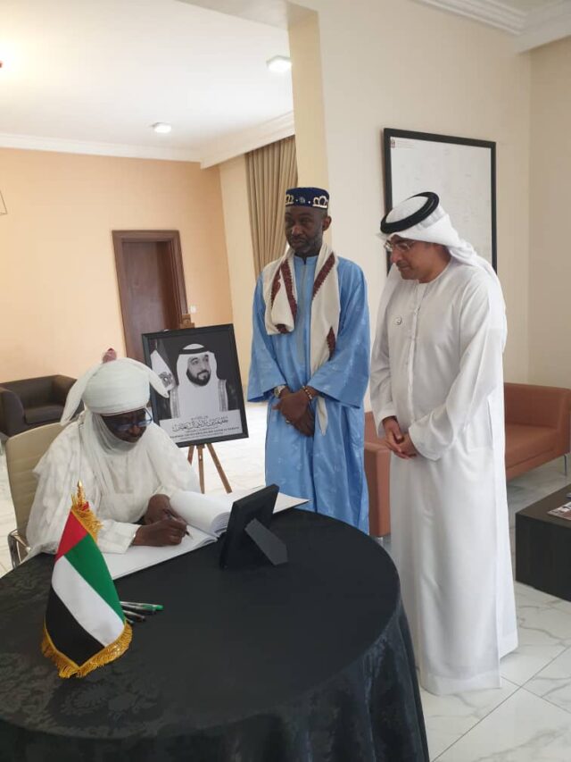 Emir of Kano pays condolence visit to UAE Embassy in Abuja Emir of Kano