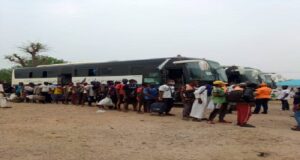 129 stranded Nigerians return from Niger Stranded Nigerians