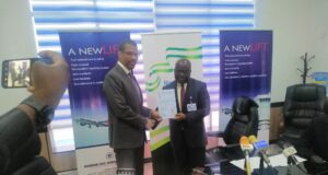 NCAA presents Air Transport License to Nigeria Air Air Transport License