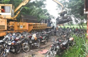 Okada ban: Lagos crushes 7,500 motorcycles in 3 months Task force