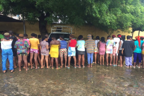 Rescued girls in Anambra Sex, Anambra