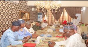 2023: APC govs meet behind closed doors in Abuja Closed doors, APC
