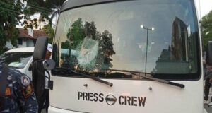 Hoodlums attack Tinubu’s convoy, journalists injured Convoy, Journalists, Hoodlums