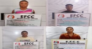 Court jails 4 internet fraudsters in Edo Internet fraudsters