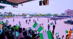 Democracy Day: 3 soldiers collapse during parade Parade