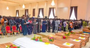 PHOTOS: Ondo church attack victims laid to rest Ondo church attack victims