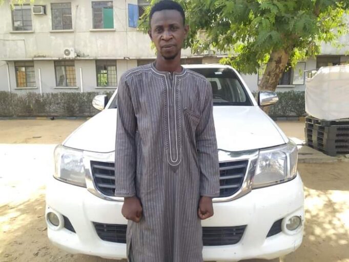 Arrested serial vehicle thief Serial vehicle thief