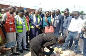 SON destroys substandard tyres, cables, others in Lagos