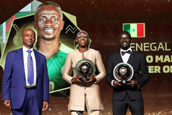 2022 CAF awards Mane