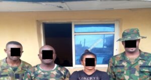 Police arrest 4 fake soldiers in Lagos Fake soldiers