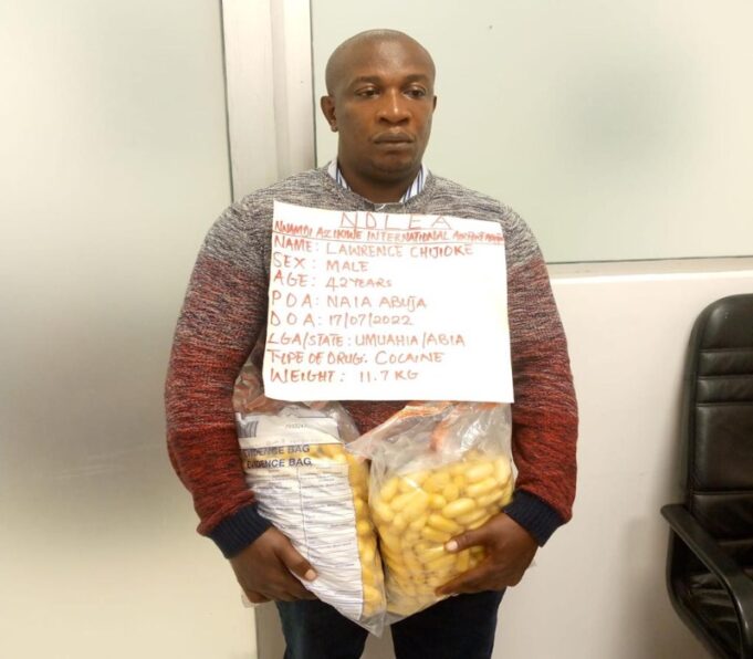 Arrested cocaine dealer Cocaine