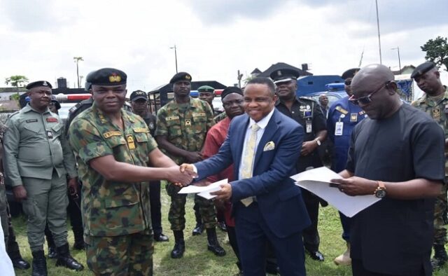 NDDC hands over 33 utility vehicles to security agencies Utility vehicles