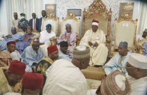 Tinubu, govs, Dangote attend Shettima’s daughter wedding Wedding