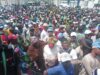 NLC protest: Massive turnout in Kano as union presents demands to Ganduje NLC, Kano