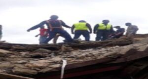 Families escape death in Lagos building collapse Lagos building