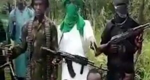Train attack: Terrorists torture victims in new video, threaten to kidnap Buhari Terrorists, Forest, Kaduna train passengers, Train, Buhari