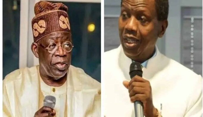 Tinubu and Adeboye Tinubu