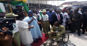 Yahaya Bello gifts corps members N7m, offers 2 automatic job Yahaya Bello