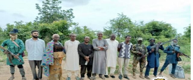 Terrorists release 7 abducted Kaduna train passengers Families, Train passengers