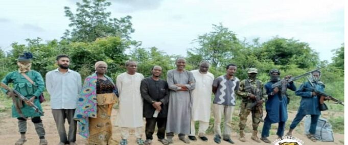 Kaduna train passengers Families, Train passengers