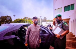 PHOTOS: Osinbajo physically attends FEC meeting after surgery Osinbajo