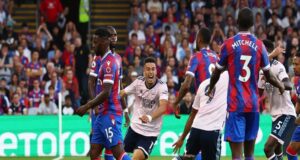 Arsenal beat Crystal Palace in first Premier League match Arsenal