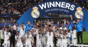 Real Madrid beat Frankfurt to win UEFA Super Cup UEFA Super Cup