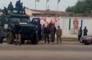 Police arrest NNPP senatorial candidate, seal off party’s secretariat in Borno Police