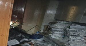 Documents, furniture razed as fire guts National Assembly National Assembly