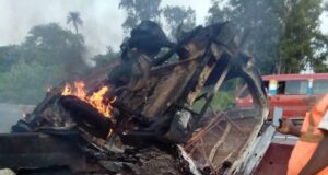 37 die as passenger buses collide along Maiduguri-Damaturu road Accident