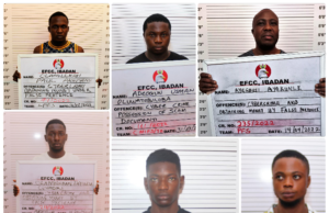 Court jails seven Internet fraudsters in Ibadan, orders restitution jailed fraudsters