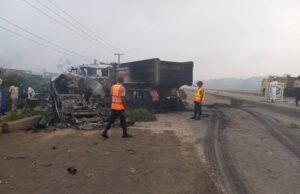 6 die, 2 injured in tanker accident Accident