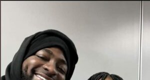 Davido, Wizkid’s mum meet at airport