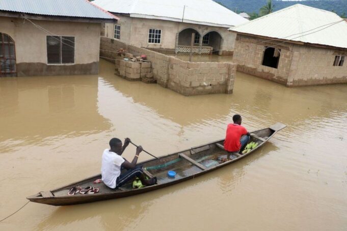 Tinubu, 495 families, Flood