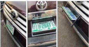 FRSC orders investigation into viral rotational number plate FRSC