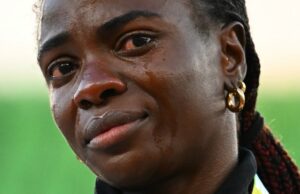 FEMI ADESINA: Crying with Tobi Amusan. Nigeria shall win las las Amusan