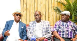 Wike: Why PDP govs met OBJ, Atiku, Tinubu, Obi in London Wike