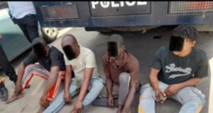 Police arrest 4 suspected car snatchers in Lagos Car snatchers